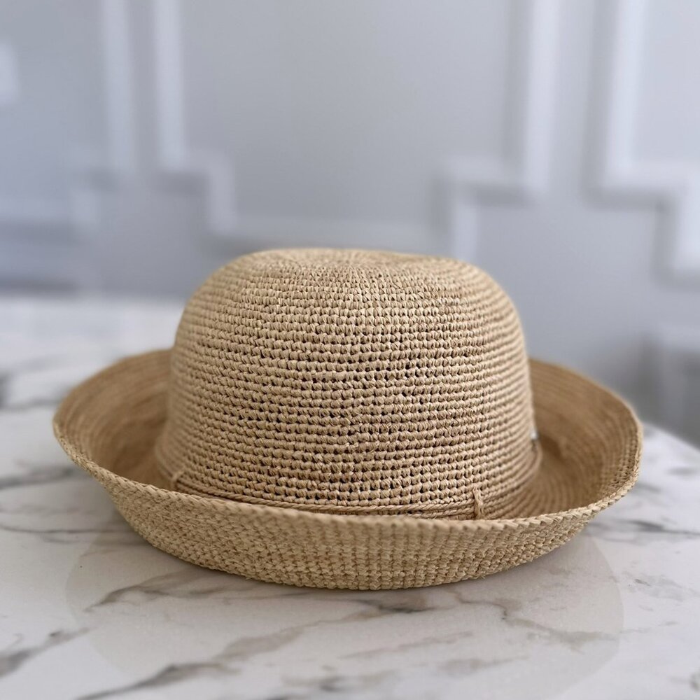 NWT - Helen Kaminski Provence 8 Raffia Hat - Natural👒 - Picture 2 of 10